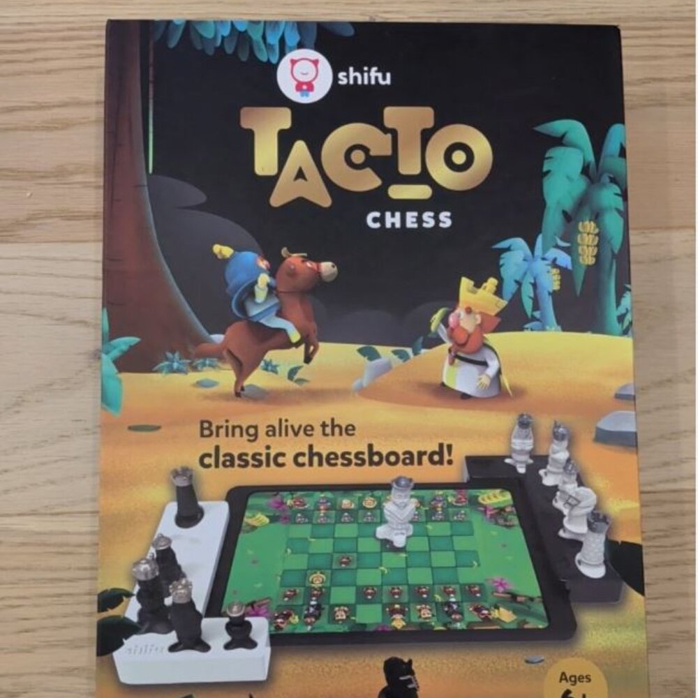 SHIFU TACTO CHESS TABLET COMPATIBLE LEARN CHESS KIDS 1-2 PLAYER